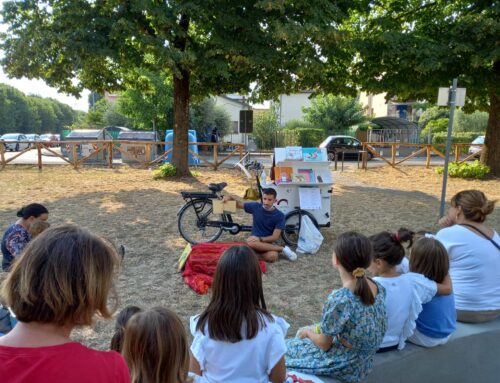 Libri in movimento — La Dragocicletta tra natura e letture animate